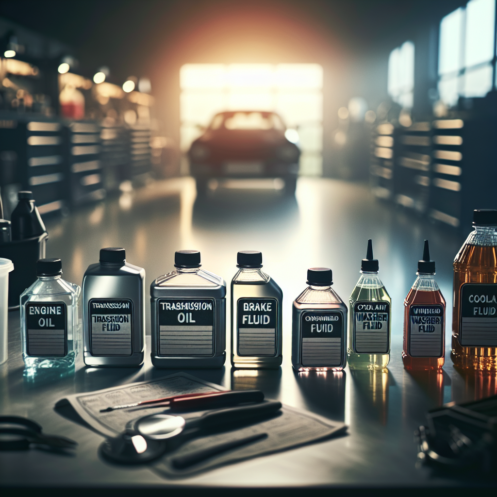 Fluids 101: The Essential Liquids Keeping Your Car Running Smoothly